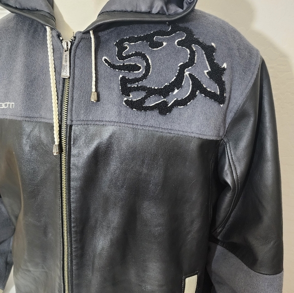 SEAN JOHN, Knit & Leather Jacket - Picture 7 of 9